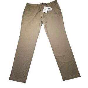 Perk Feel Good All Day Chino Pants‎ Men's 38x34 Dark Khaki Slim Fit